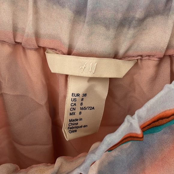 H&M multicolored pleated maxi skirt - 8 - Picture 6 of 7